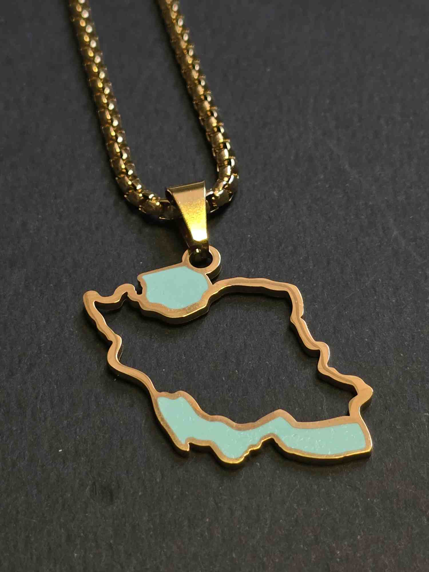 گردنبند نقشه ی ایران